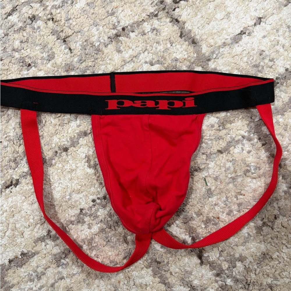 Papi Red Men's Jockstrap